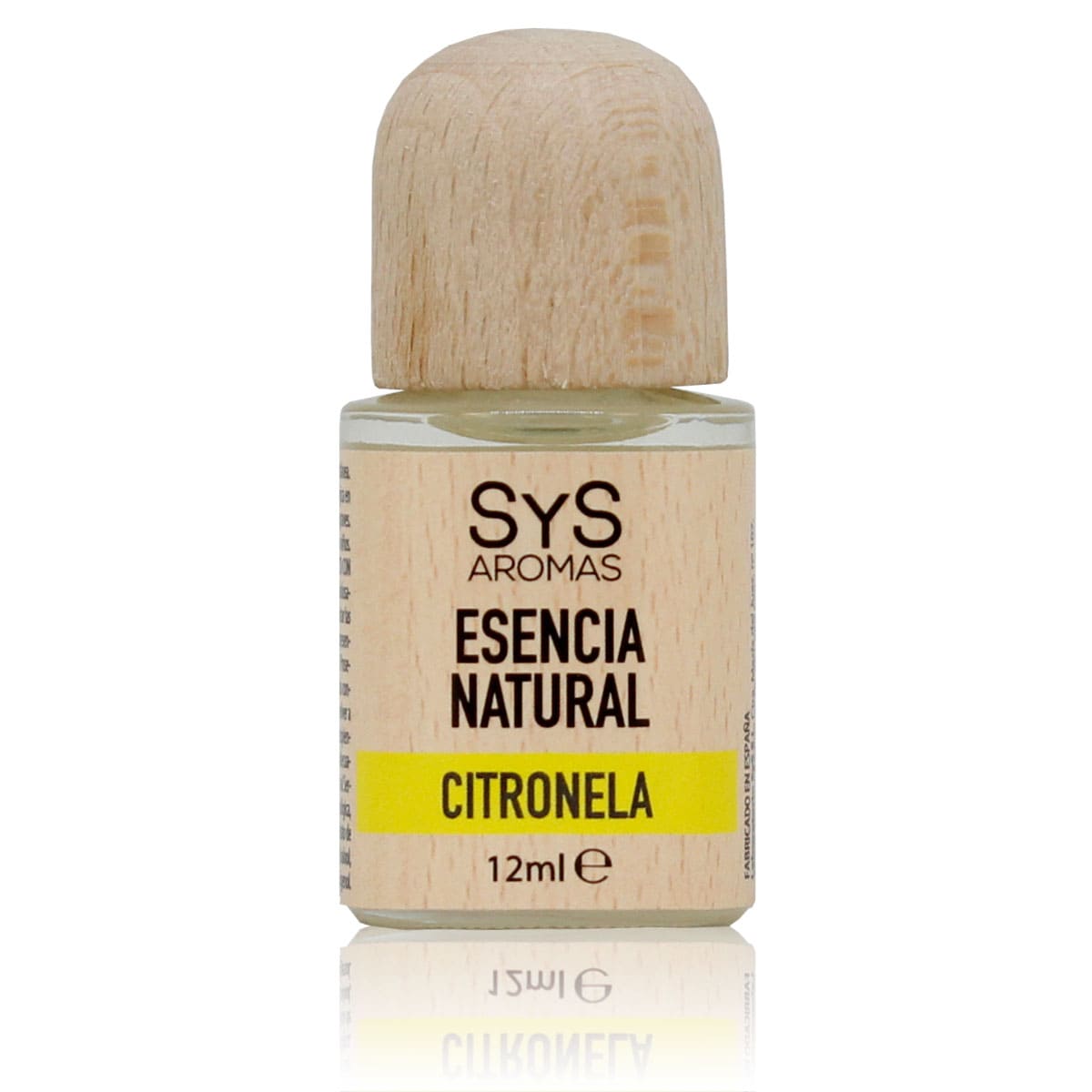 Esencia Natural De Citronela 12 Ml | Aroma Natural Antimosquitos | Aceite Aromático Cítrico | Ambiente Fresco Sys Aromas_0