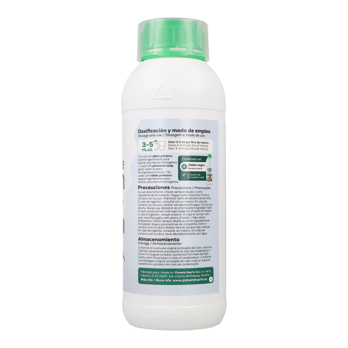 Aceite de Neem 100% Puro y Natural Planeta Huerto 1L