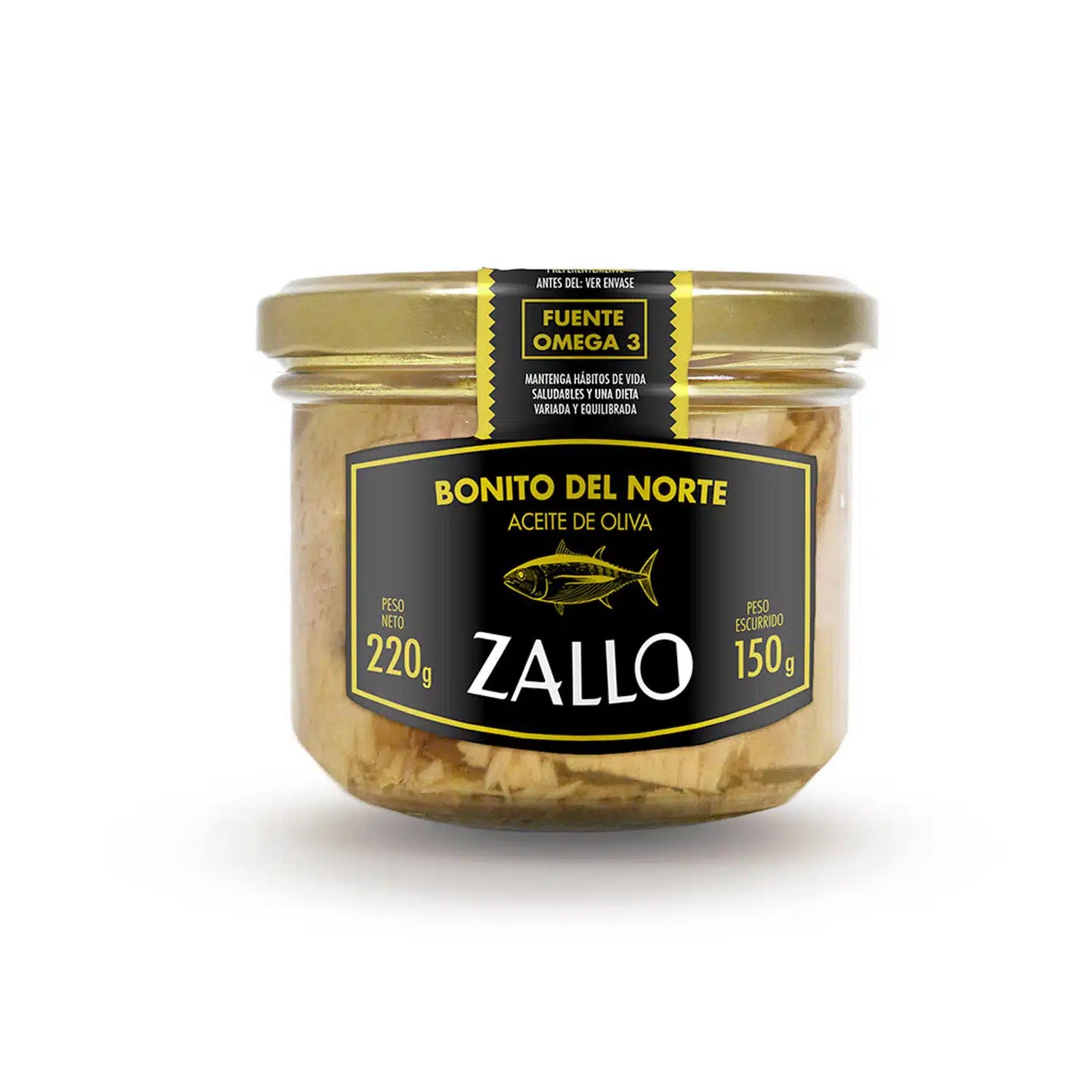 Lomos De Bonito Del Norte Costera Zallo En Ao Tarro 220gr_0