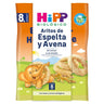 Snacks infantis biológicos de aveia e espelta +8 meses HiPP 30 g