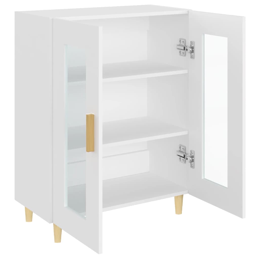Aparador De Madera De Ingeniería Blanco 69,5x34x90 Cm / Vetonek_0