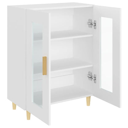Aparador De Madera De Ingeniería Blanco 69,5x34x90 Cm / Vetonek_0