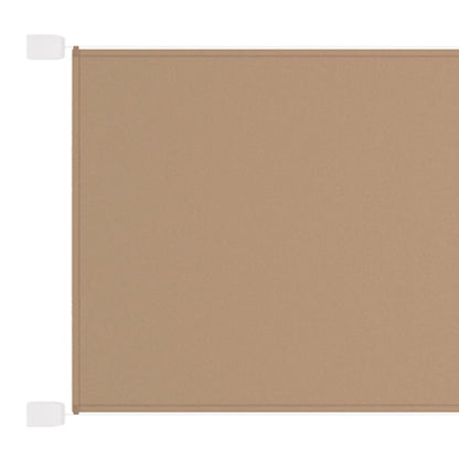 Vidaxl Toldo Vertical Tela Oxford Gris Taupé 100x800 Cm_0