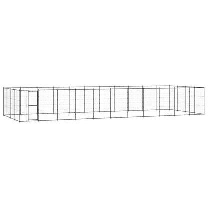 Vidaxl Perrera De Exterior De Acero 53,24 M²_0