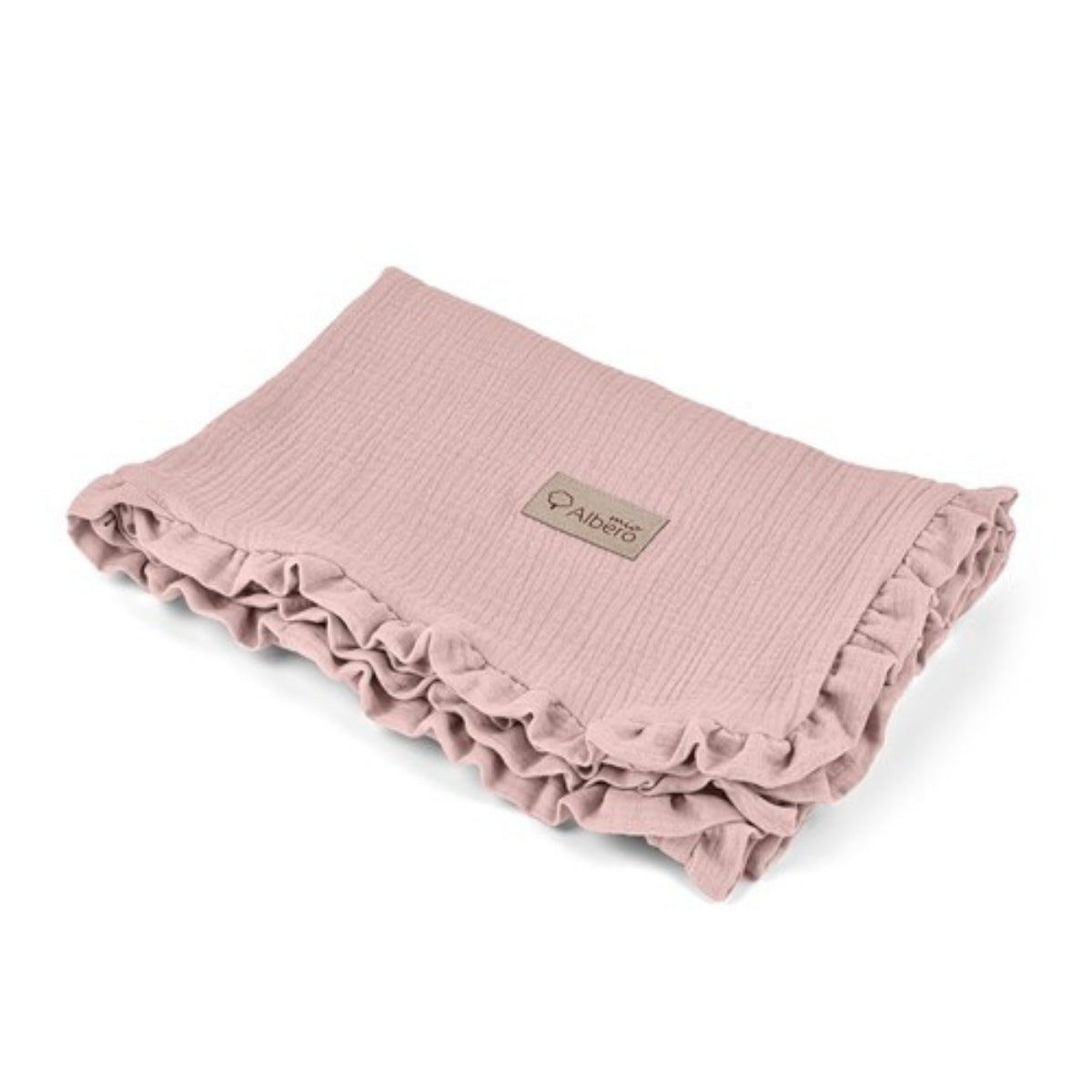Manta De Bebé Doble Muselina Cotton Color Rosa_1