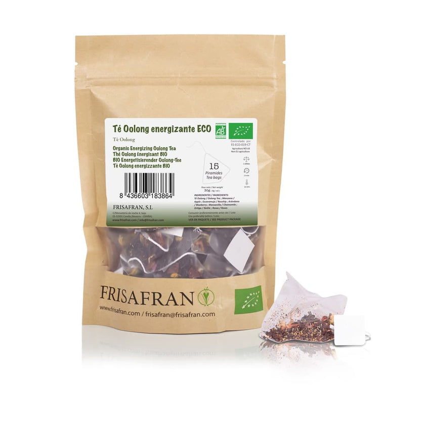 Té Oolong Ecológico | Pirámides | Calidad | Frisafran 15 Uds_0