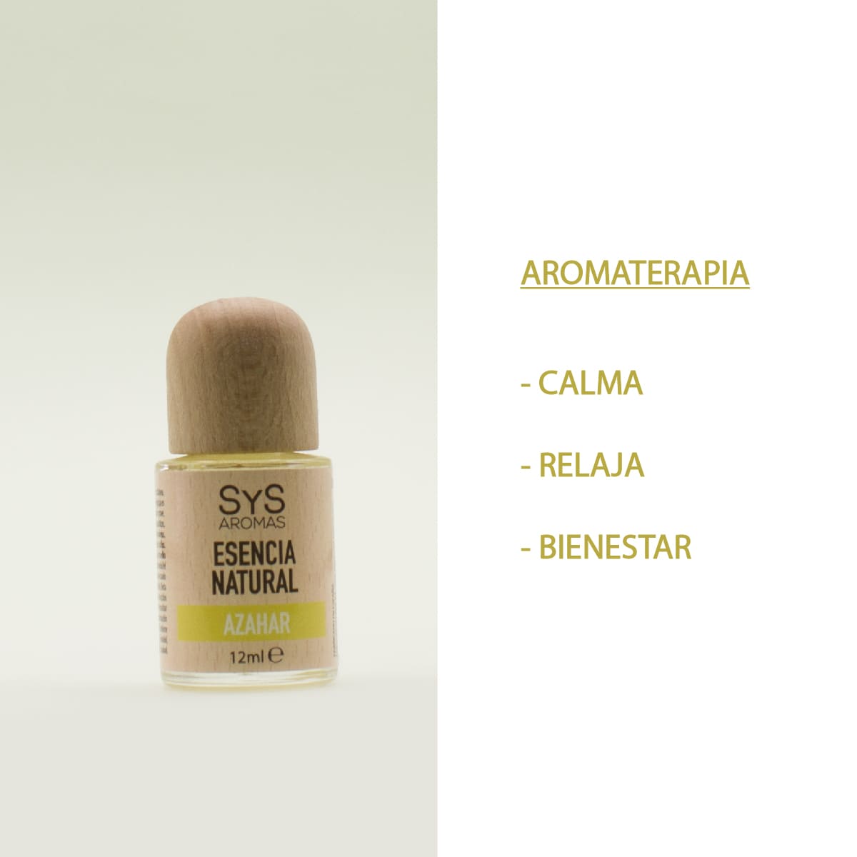 Esencia Natural Azahar SYS Aromas 12 ml | Aroma Floral y Mediterráneo | Para Quemadores y Humidificadores_4
