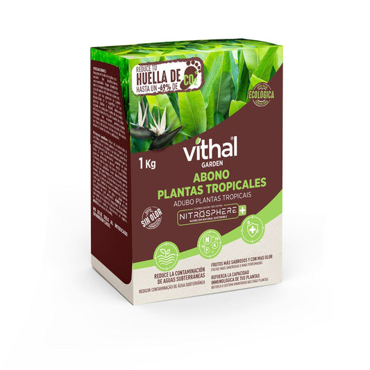 Fertilizante para Plantas Tropicais Eco Nitrosphere+ 1 Kg Vithal Garden
