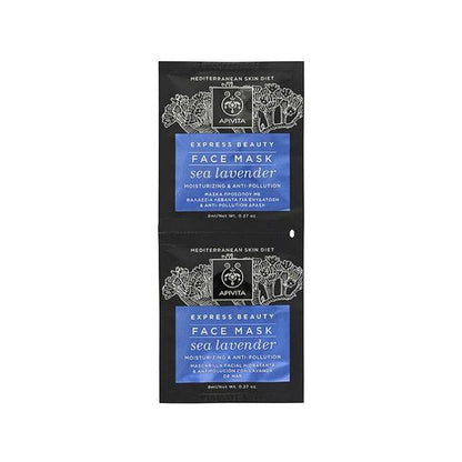 Apivita Express Beauty Máscara Hidratante e Antioxidante 2 x 8 ml