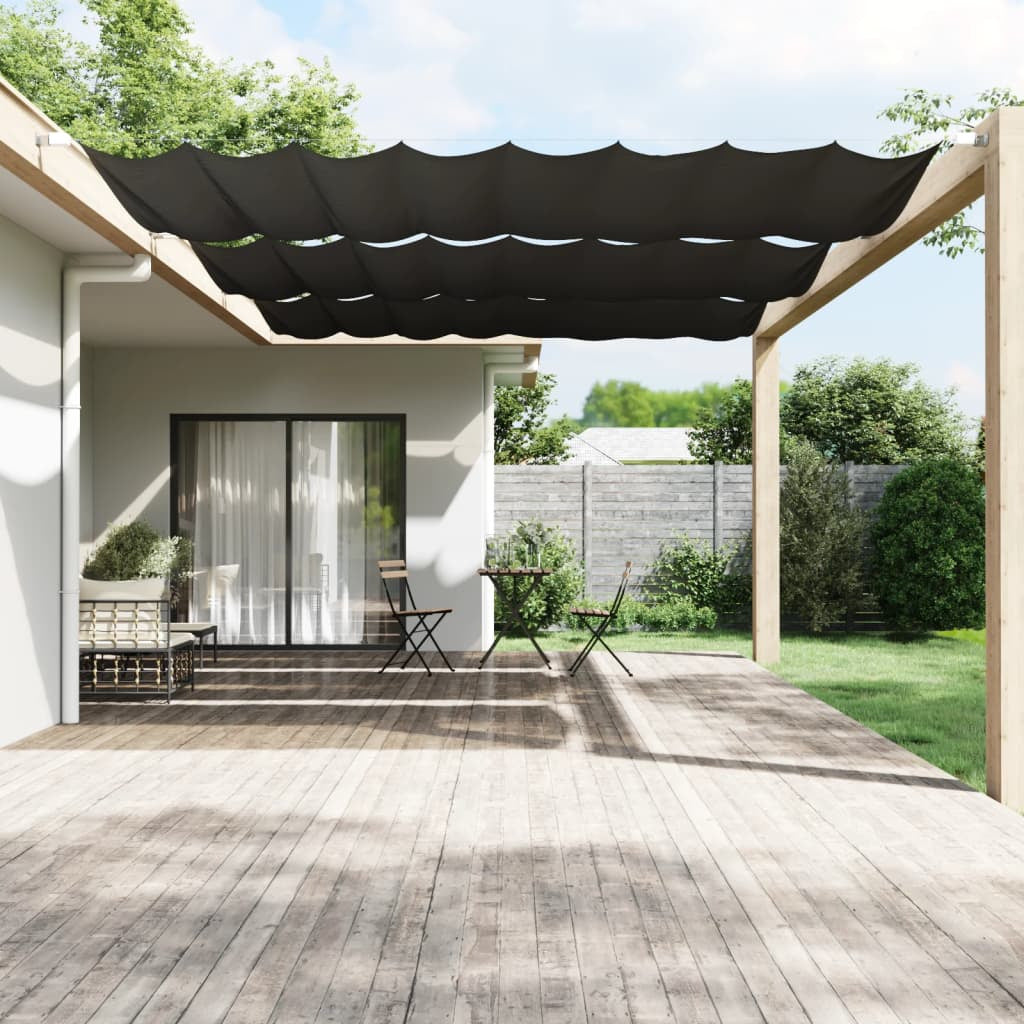 Vidaxl Toldo Vertical Gris Antracita 200x420 Cm Tela Oxford_1