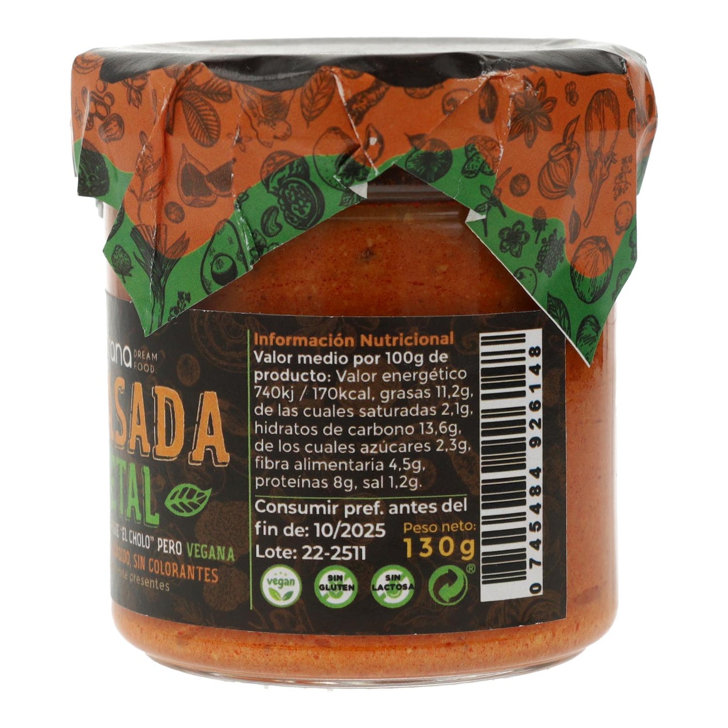 Sobrasada vegan de Guimarana 130 g