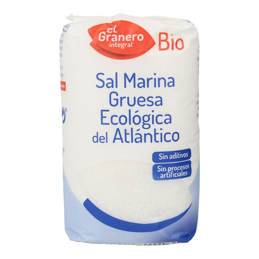 Sal marinho grosso biológico El Granero, 1 kg