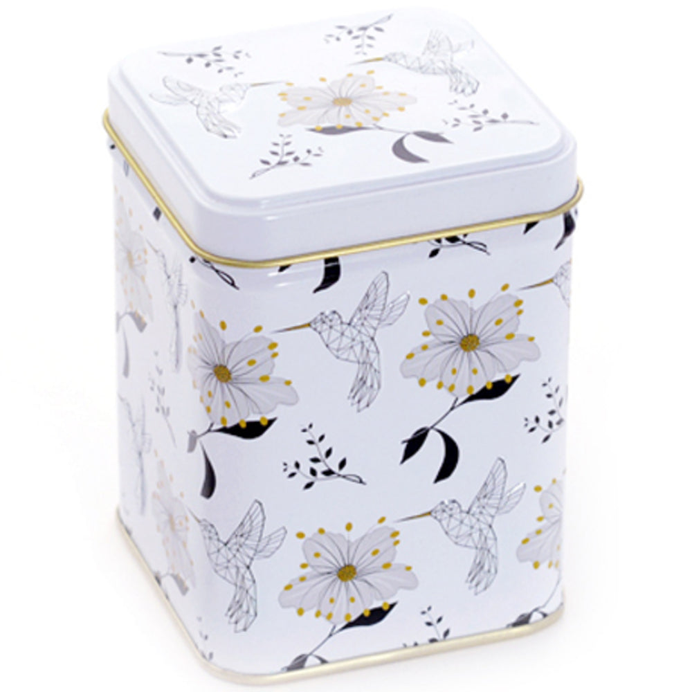 Lata Estampado De Colibrí - 100g_0