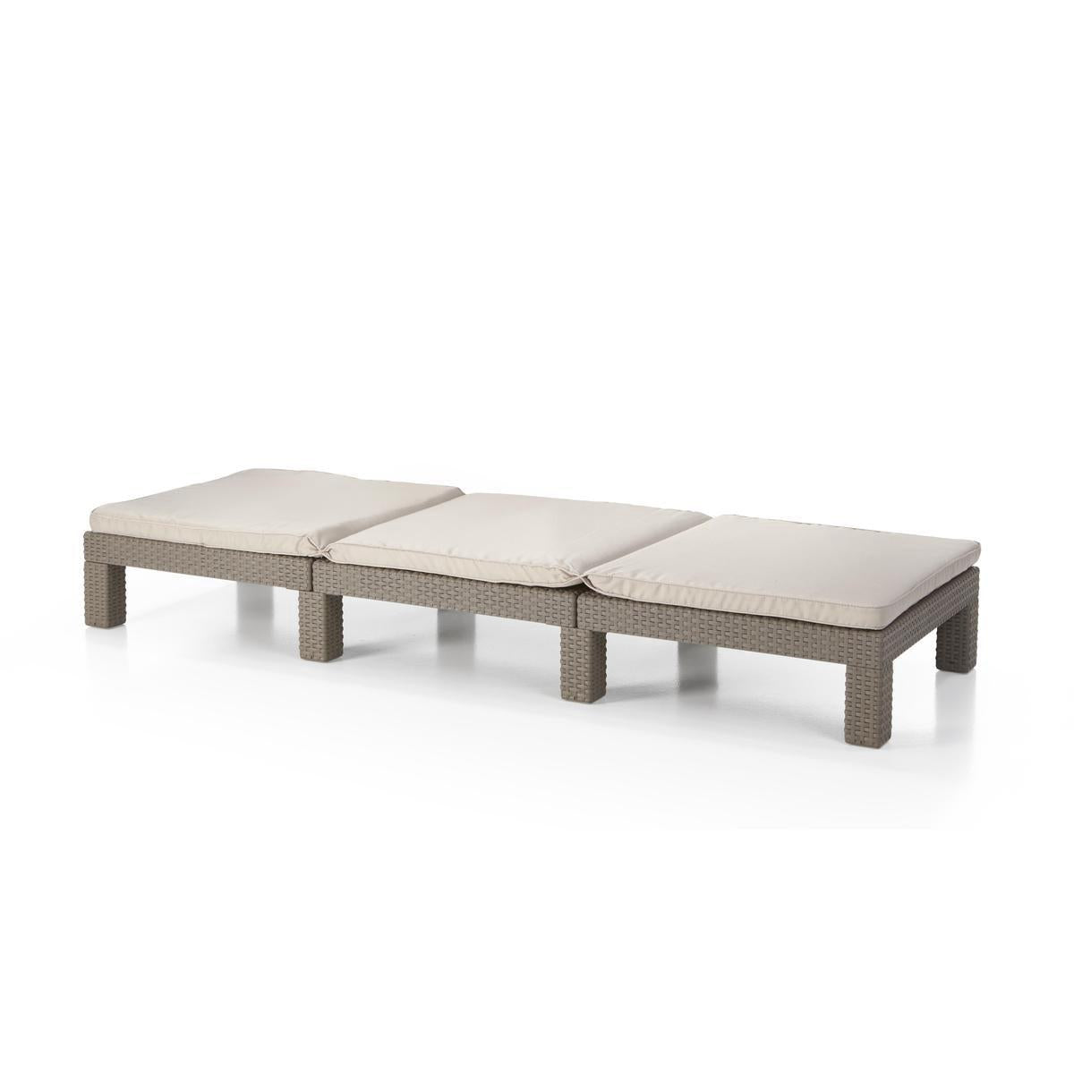DAYTONA DELUXE LOUNGER 195 x 65 x 25 cm - Várias cores