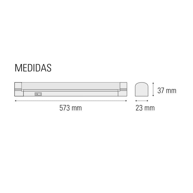 Fita LED Larisa 9,5W Luz Neutra Simon