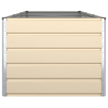 Jardinera Marfil 290 X 100 X 75 Cm Acero Galvanizado_5