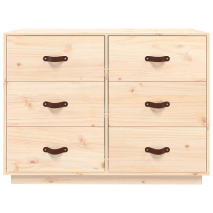 Aparador Madera Maciza De Pino 100x40x75 Cm / Vetonek_0