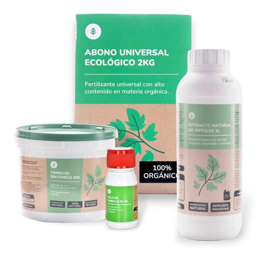 Pacote de cuidados para o Planet Garden