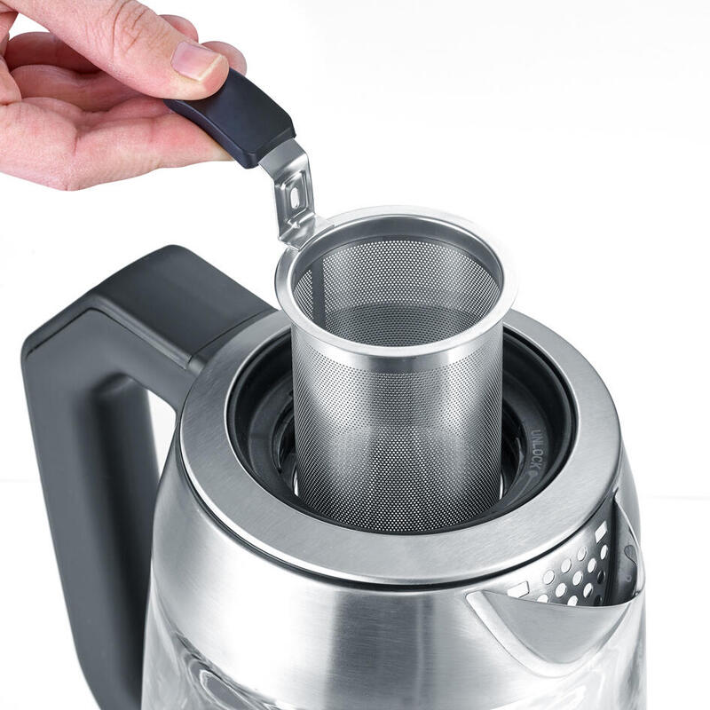 Hervidor De Agua Severin Wk 3479 1,7 L Negro, Acero Inoxidable 3000 W_3
