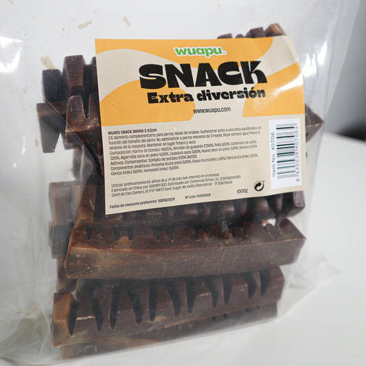 1kg Snacks Dental Para Perro, Aprox 28 Barritas Medianas De Chocolate De 11,5cm_0