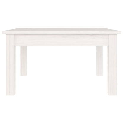 Mesa De Centro De Madera Maciza De Pino Blanco 55x55x30 Cm_2