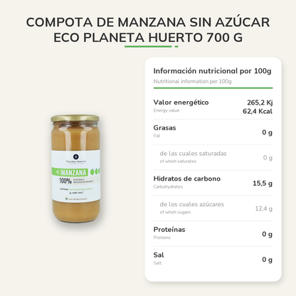Información nutricional
