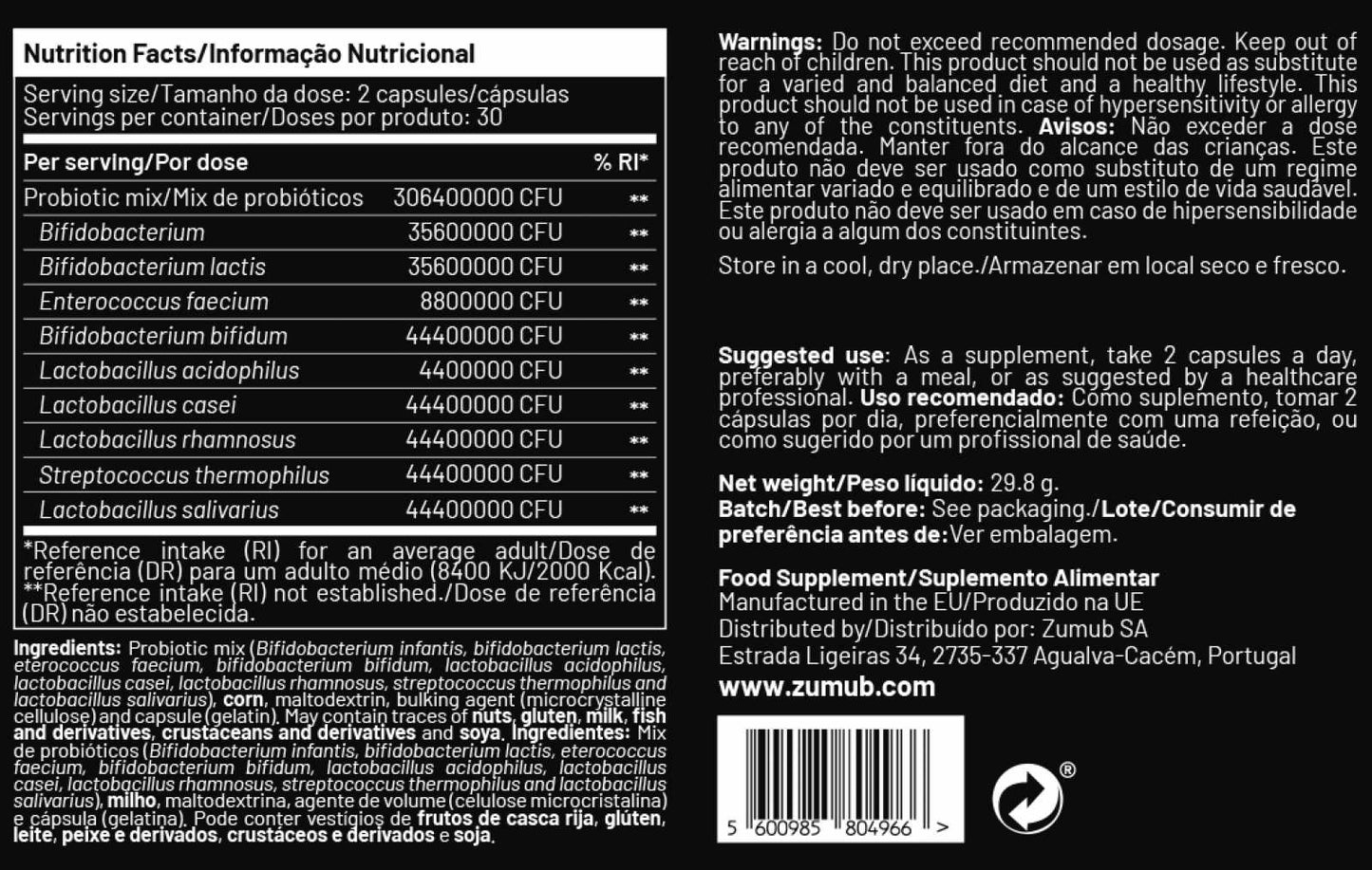 Zumub Probiotic 60 Capsules_1