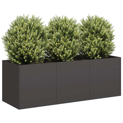 Jardinera Negra 120x40x40 Cm Acero Laminado En Frío_1