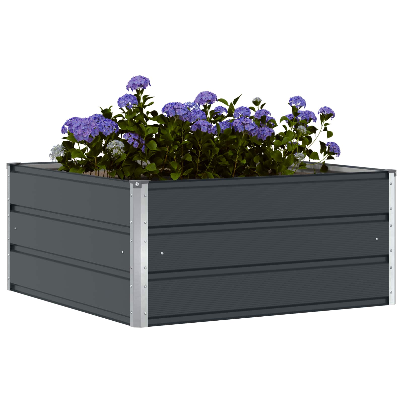 Jardinera Antracita 100 X 100 X 45 Cm Acero_2