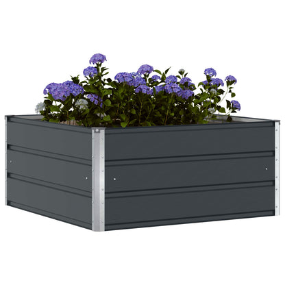 Jardinera Antracita 100 X 100 X 45 Cm Acero_2