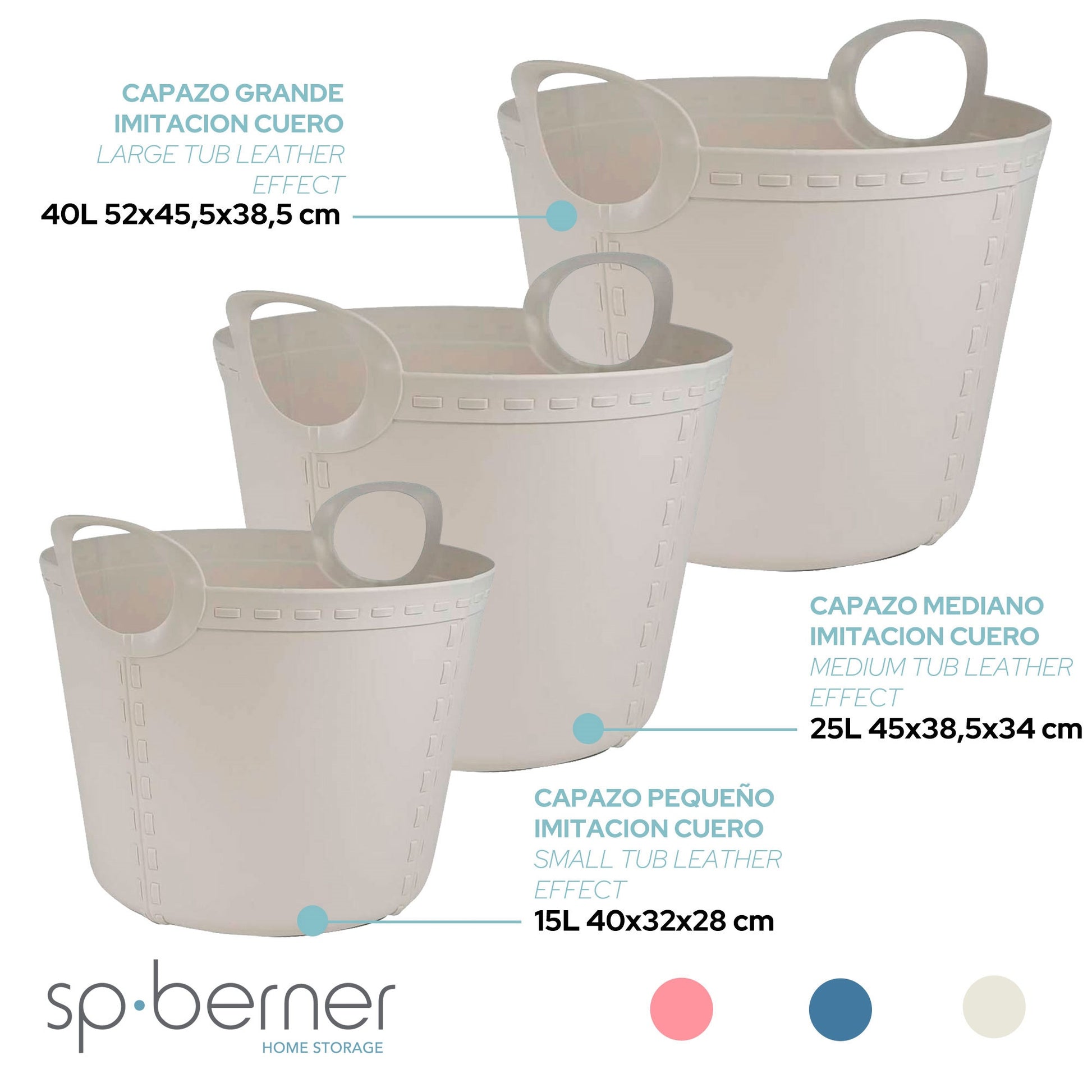 3x Life Story Cesto Craft 40l+25l+15l Light Grey_2