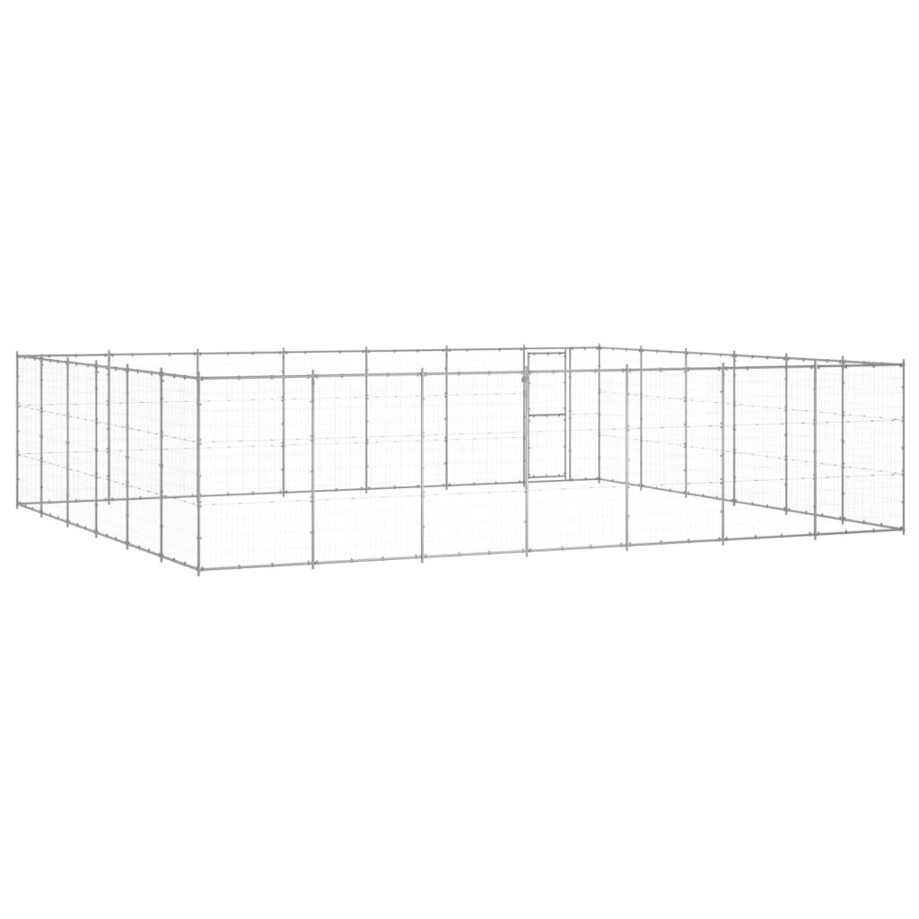 Perrera De Exterior De Acero Galvanizado 50,82 M²_3