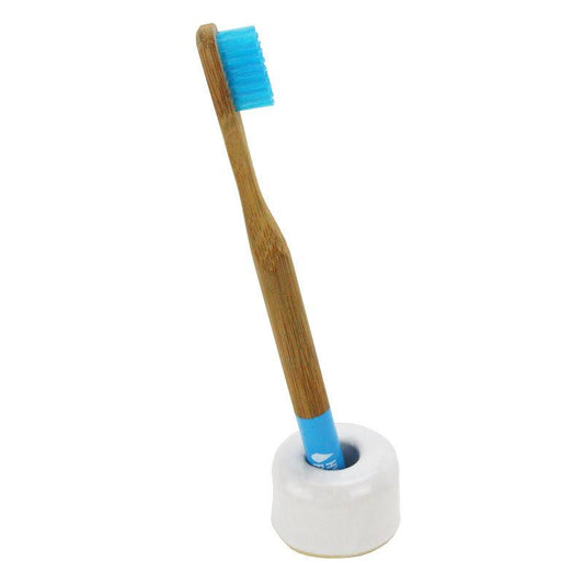 Suporte para escova de dentes em cerâmica hidrófila