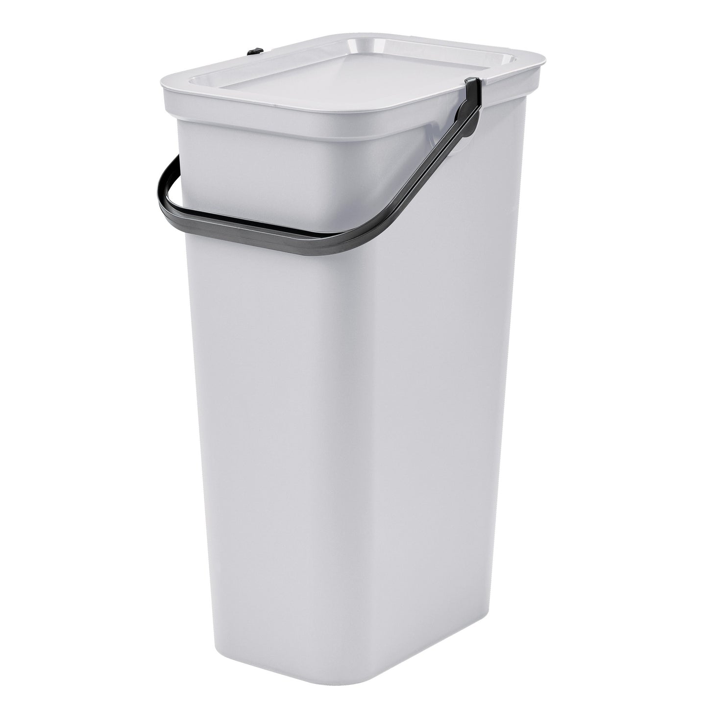 Set De 2 Papeleras moda 40l Blanco Con Asa_2
