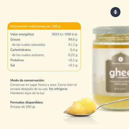 Embalagem de 6 Manteigas Clarificadas Ghee ECO Planeta Huerto 500 gr