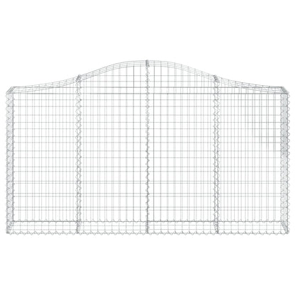 Cestas Gaviones 25 Uds Forma De Arco Hierro 200x30x100/120 Cm_3