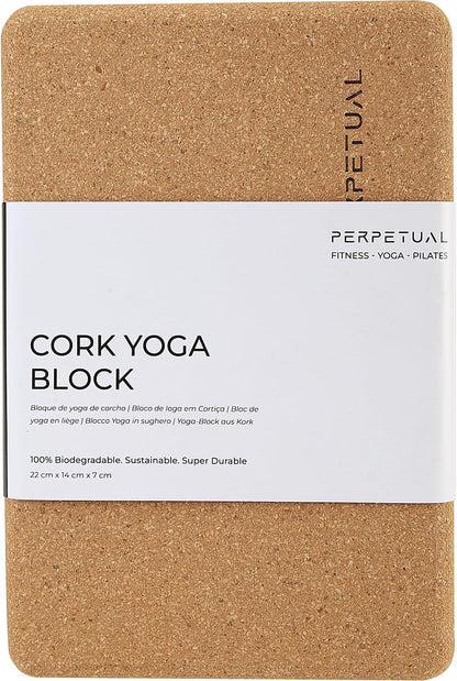 Bloque De Yoga Perpetual De Corcho 100% Natural - 2 Unidades - Ladrillo De Yoga Antideslizante_4