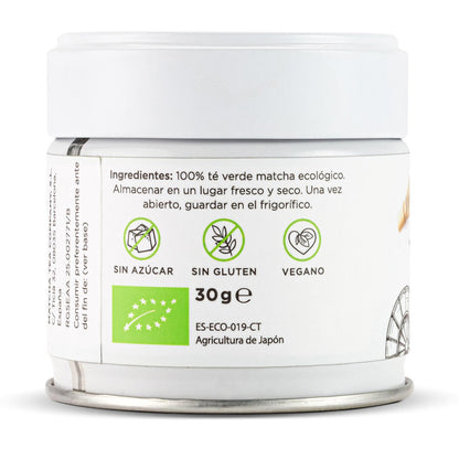 Chá Cerimonial Matcha 100% biológico Matcha &amp; CO 30 g