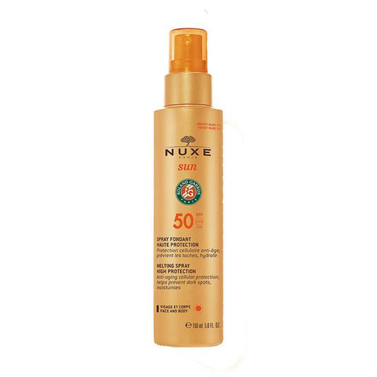 Nuxe Sun Spray Leite Rosto e Corpo Alta Proteção FPS 50 Nuxe 150ml