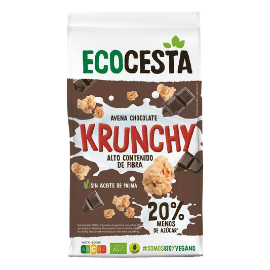 Muesly Crocante de Aveia e Chocolate Orgânico Ecocesta 375g