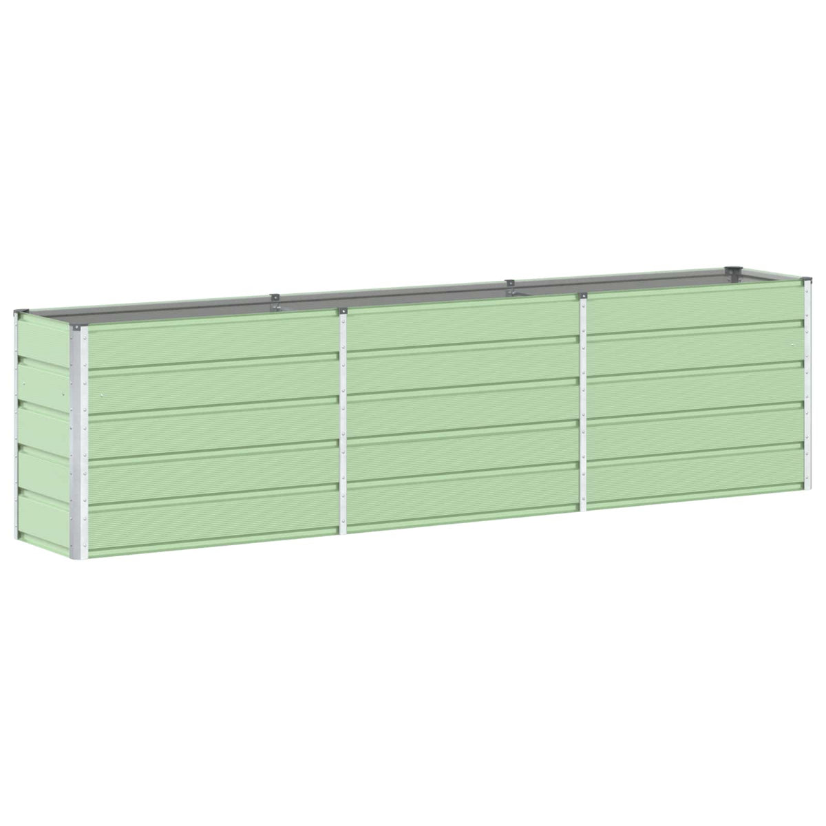 Jardinera Verde Pastel 290 X 50 X 75 Cm Acero Galvanizado_0