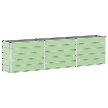 Jardinera Verde Pastel 290 X 50 X 75 Cm Acero Galvanizado_0