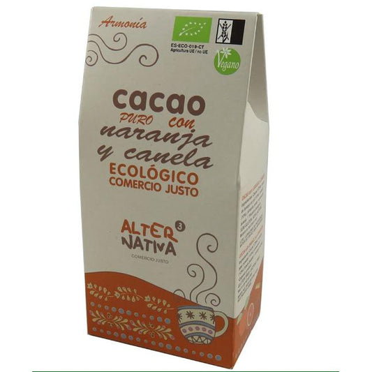 Harmonia de Cacau Puro com Alternativa de Canela e Laranja 125 g 