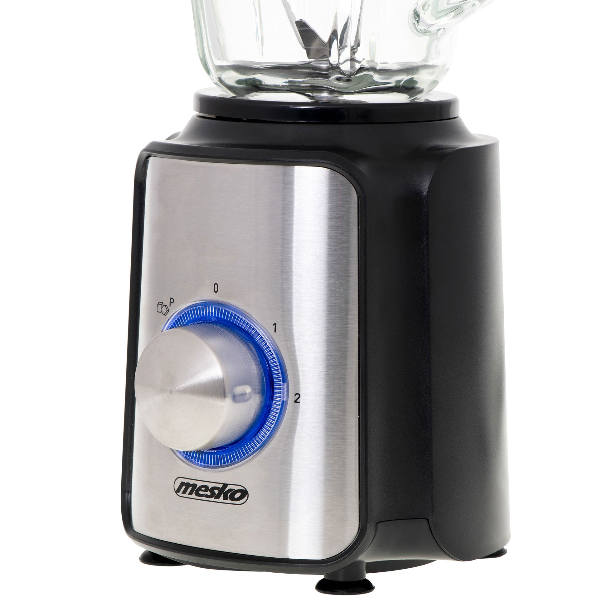 Batidora Vaso Americana, Jarra Cristal 1.5 L, 2 Velocidades, Función Picahielo, Cuchillas Acero Inox. Mesko Ms 4080 1200w_3
