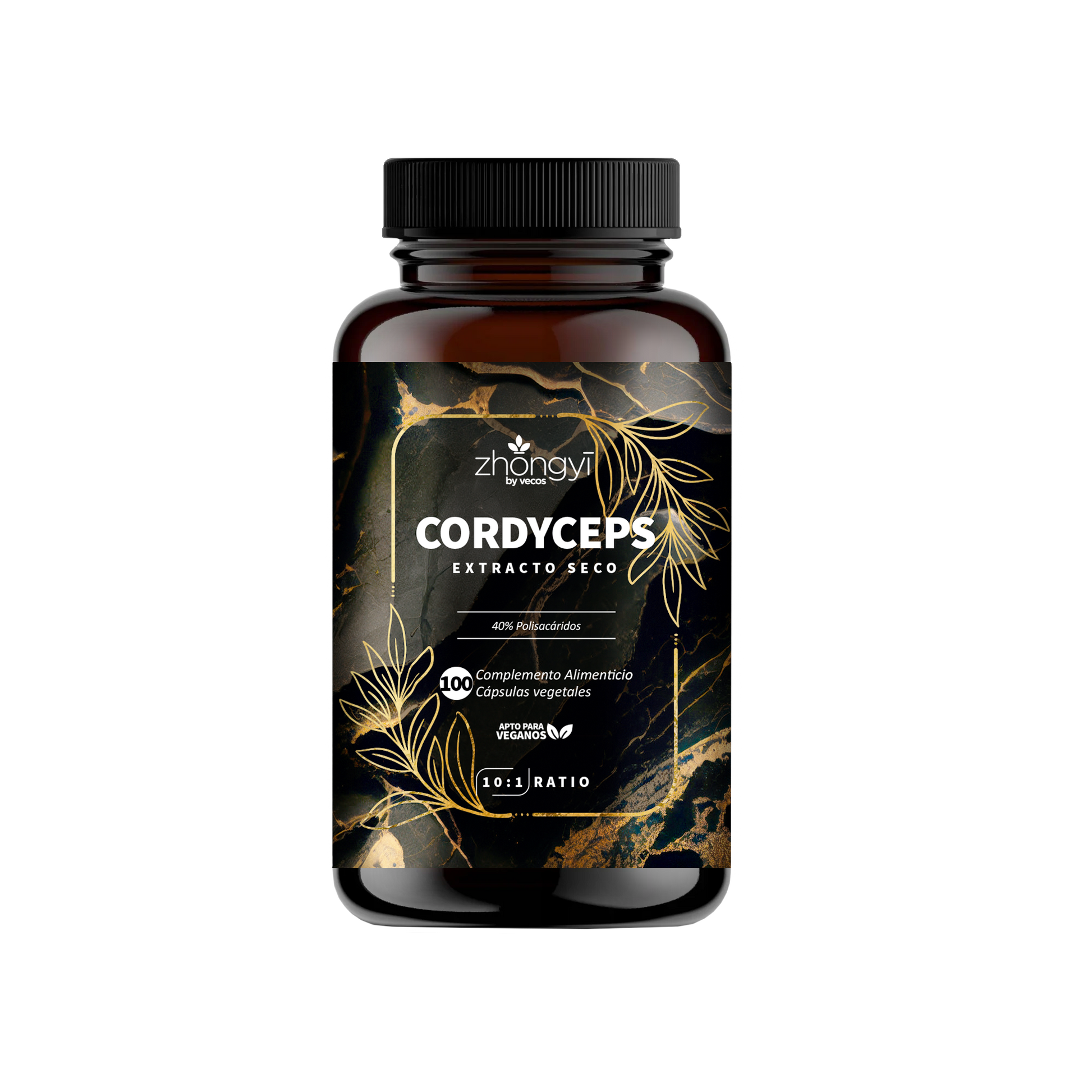 Hongo Cordyceps Sinensis Con 40% Polisacáridos Y Ratio 10:1 Equivalentes A 5000 Mg_0