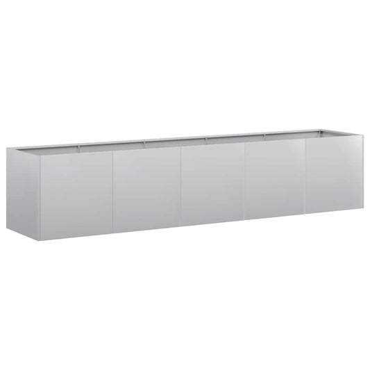 Jardinera 200x40x40 Cm De Acero Galvanizado_0