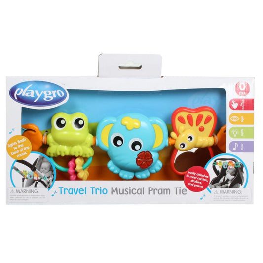 TRIO MUSICAL PARA CARRINHO PLAYGRO
