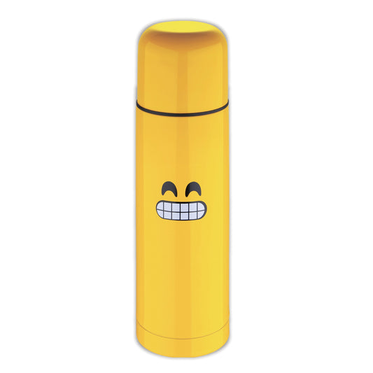 Termo Amarillo 28,5 Cm (750ml) En Acero Inoxidable, Dienteemoticonworld_0