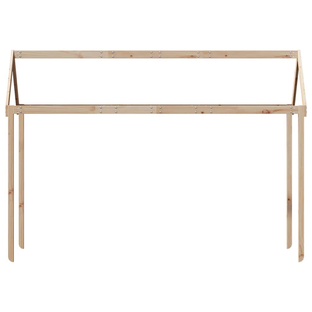 Techo De Cama Infantil Madera Maciza Pino 217x95,5x159 Cm_3