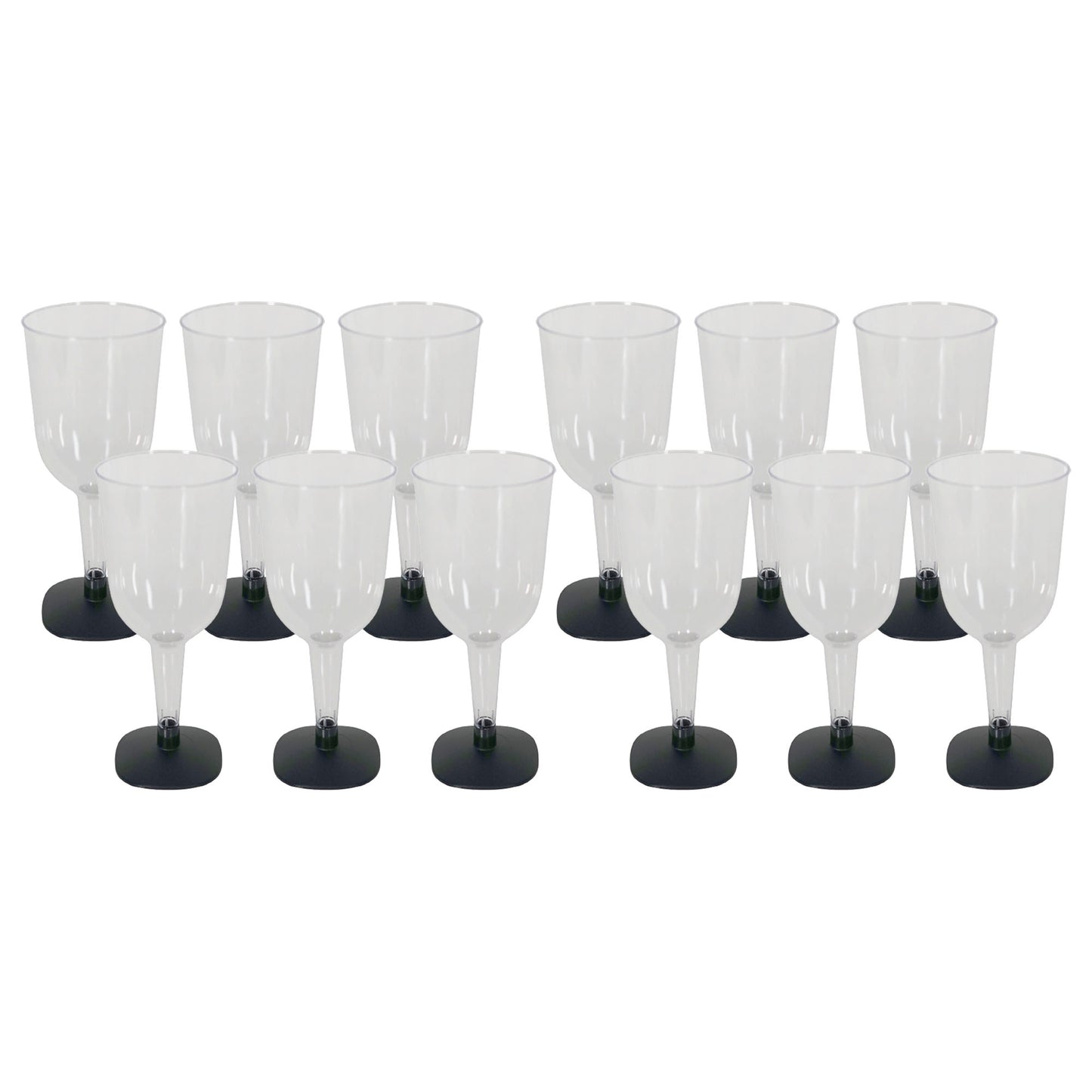 Pack De 12 Copas Vino Reutilizable 200ml_0